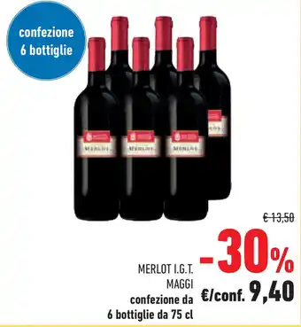 Conad Superstore Merlot i.g.t. MAGGI offerta