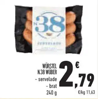 Conad Superstore Würstel n.38 wüber offerta