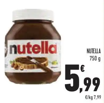 Conad Superstore Nutella offerta