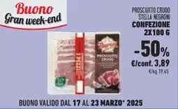 Conad Superstore Prosciutto crudo stella NEGRONI offerta