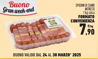 Conad Superstore Spiedini di suino MERICCO offerta