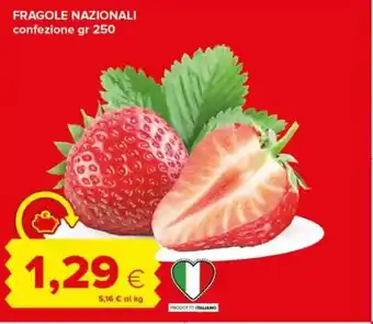 Tigre Fragole nazionali offerta