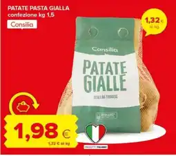 Tigre Consilia patate pasta gialla offerta