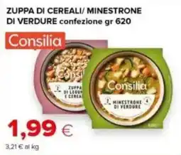 Tigre Consilia zuppa di cereali/ minestrone di verdure offerta