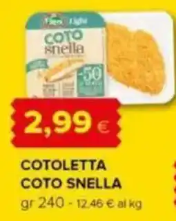 Tigre Cotoletta coto snella offerta