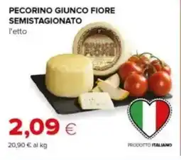 Tigre Pecorino giunco fiore semistagionato offerta