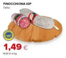 Tigre Finocchiona igp offerta