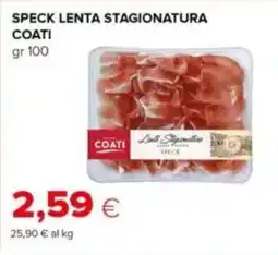 Tigre Speck lenta stagionatura COATI offerta