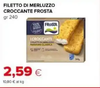 Tigre Filetto di merluzzo croccante FROSTA offerta