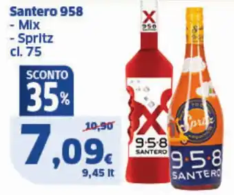 Sigma Santero 958 - Mix - Spritz offerta