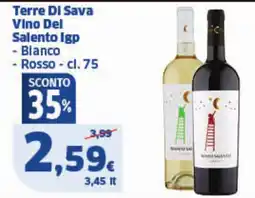 Sigma Terre DI Sava Vino Del Salento Igp offerta