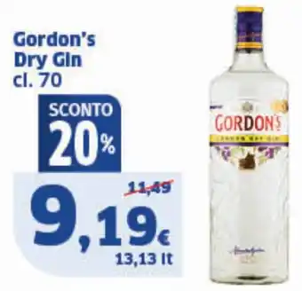 Sigma Gordon's Dry Gin offerta