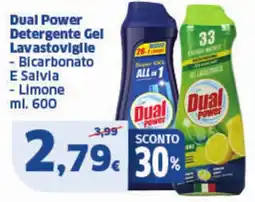 Sigma Dual Power Detergente Gel Lavastoviglie offerta