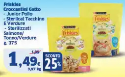 Sigma Friskies Croccantini Gatto - Junior Pollo offerta