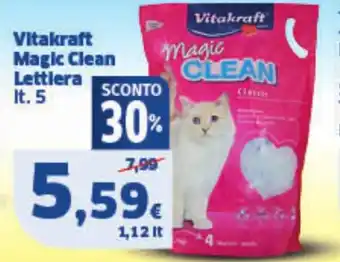 Sigma Vitakraft Magic Clean Lettlera offerta