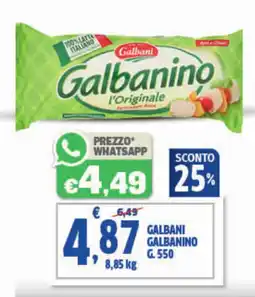 Sigma Galbani galbanino offerta