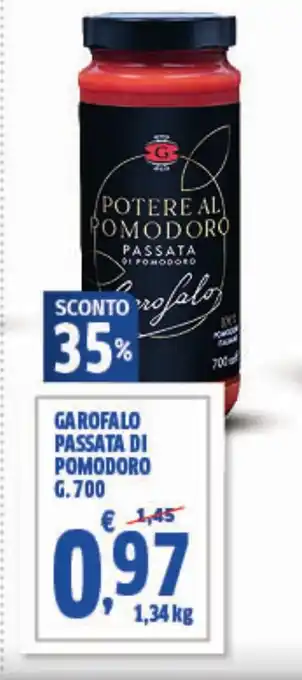 Sigma Garofalo passata di pomodoro offerta