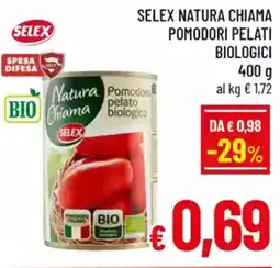 A&O Selex natura chiama pomodori pelati biologici offerta