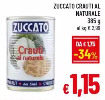 A&O Zuccato crauti al bio naturale offerta