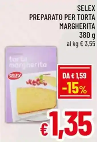 A&O Selex preparato per torta margherita offerta