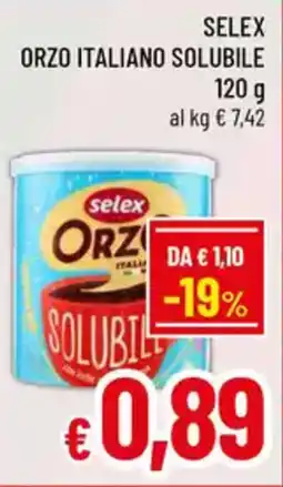 A&O Selex orzo italiano solubile offerta