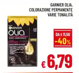 A&O Garnier olia, colorazione permanente varie tonalità offerta