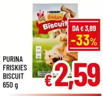 A&O Purina friskies biscuit offerta