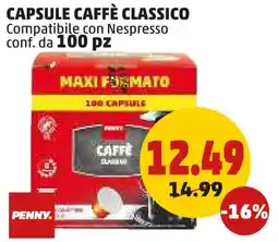 PENNY Capsule caffè classico offerta