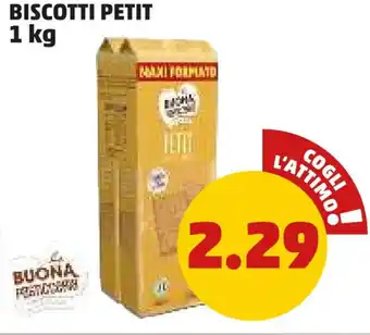 PENNY Biscotti petit BUONA L'ATTIMO offerta