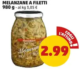 PENNY Melanzane a filetti offerta