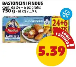 PENNY Bastoncini FINDUS offerta