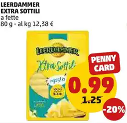 PENNY Leerdammer extra sottili a fette offerta