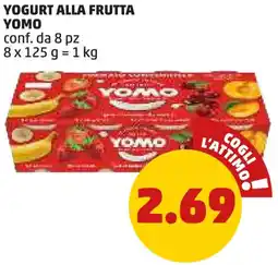 PENNY Yogurt alla frutta YOMO offerta