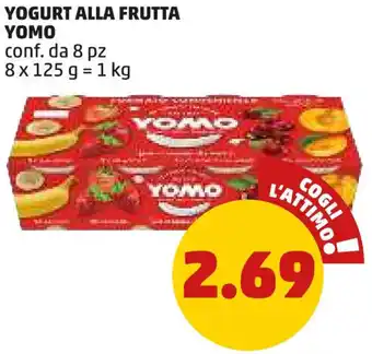 PENNY Yogurt alla frutta YOMO offerta