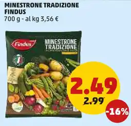 PENNY Minestrone tradizione FINDUS offerta