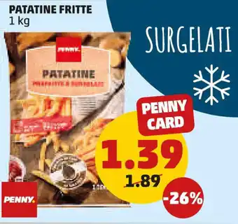 PENNY Patatine fritte offerta