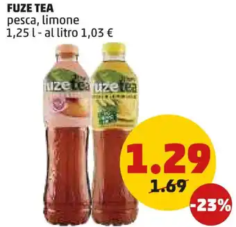 PENNY Fuze tea offerta