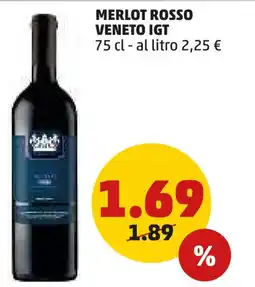 PENNY Merlot rosso veneto IGT offerta