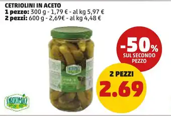 PENNY Cetriolini in aceto offerta