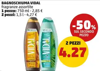 PENNY Bagnoschiuma VIDAL offerta