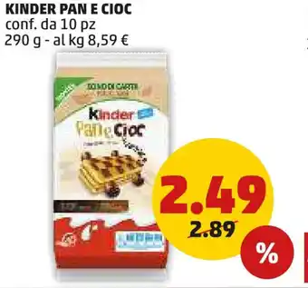 PENNY Kinder pan e cioc offerta