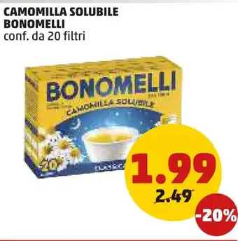 PENNY Camomilla solubile BONOMELLI offerta