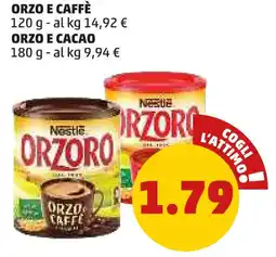 PENNY Orzo e caffè/ orzo e cacao offerta