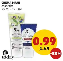 PENNY Crema mani assortite offerta