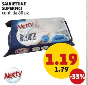 PENNY Salviettine superfici Netty offerta