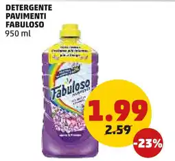 PENNY Detergente pavimenti fabuloso offerta