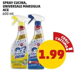 PENNY Spray cucina, universale marsiglia ACE offerta