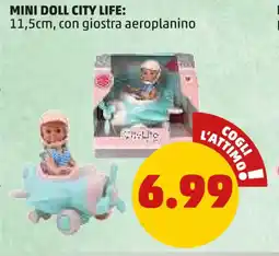 PENNY Mini doll city life offerta