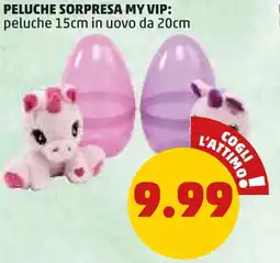 PENNY Peluche sorpresa my vip offerta