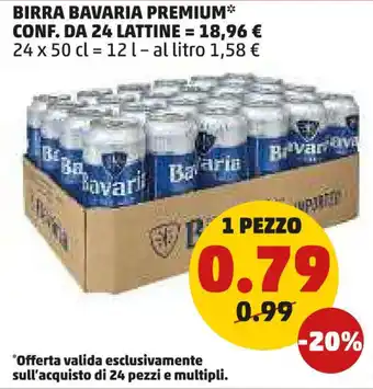 PENNY Birra bavaria premium offerta